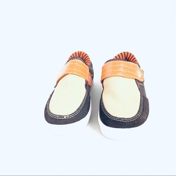 Dream Pairs Brown Orange Sneakers - Picture 2 of 6